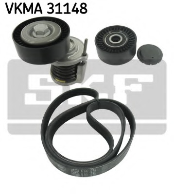 Set curea transmisie cu caneluri VKMA 31148 SKF - Transmisie - kit accesorii Set curea transmisie cu caneluri VKMA 31148 SKF - Transmisie - kit accesorii
