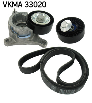 Set curea transmisie cu caneluri VKMA 33020 SKF - Transmisie - kit accesorii