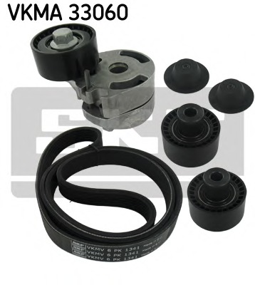 Set curea transmisie cu caneluri VKMA 33060 SKF - Transmisie - kit accesorii Set curea transmisie cu caneluri VKMA 33060 SKF - Transmisie - kit accesorii