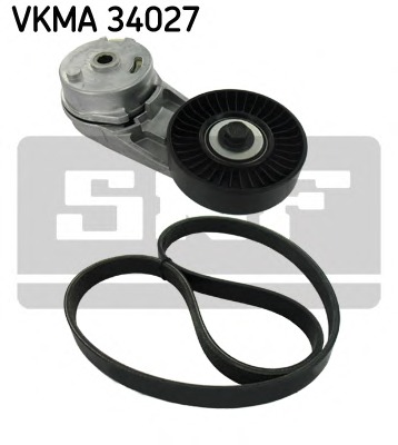 Set curea transmisie cu caneluri VKMA 34027 SKF - Set curea transmisie cu caneluri Set curea transmisie cu caneluri VKMA 34027 SKF - Set curea transmisie cu caneluri