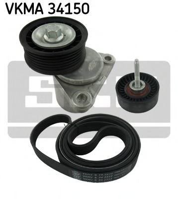 Set curea transmisie cu caneluri VKMA 34150 SKF - Transmisie - kit accesorii Set curea transmisie cu caneluri VKMA 34150 SKF - Transmisie - kit accesorii