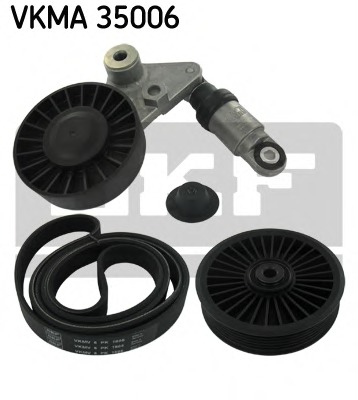Set curea transmisie cu caneluri VKMA 35006 SKF - Transmisie - kit accesorii Set curea transmisie cu caneluri VKMA 35006 SKF - Transmisie - kit accesorii