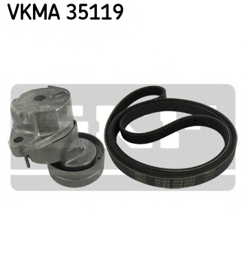 Set curea transmisie cu caneluri VKMA 35119 SKF - Set curea transmisie cu caneluri Set curea transmisie cu caneluri VKMA 35119 SKF - Set curea transmisie cu caneluri