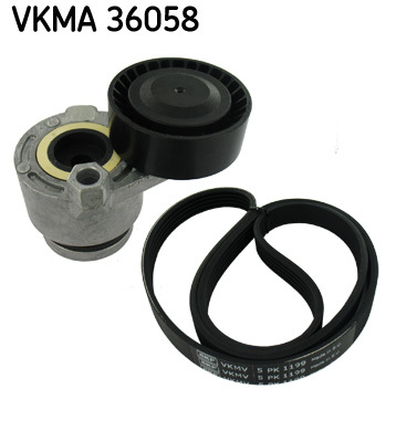 Set curea transmisie cu caneluri VKMA 36058 SKF - Transmisie - kit accesorii Set curea transmisie cu caneluri VKMA 36058 SKF - Transmisie - kit accesorii