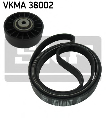 Set curea transmisie cu caneluri VKMA 38002 SKF - Set curea transmisie cu caneluri Set curea transmisie cu caneluri VKMA 38002 SKF - Set curea transmisie cu caneluri