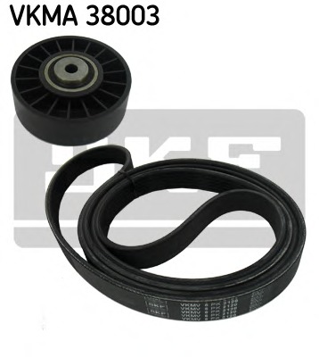 Set curea transmisie cu caneluri VKMA 38003 SKF - Set curea transmisie cu caneluri Set curea transmisie cu caneluri VKMA 38003 SKF - Set curea transmisie cu caneluri