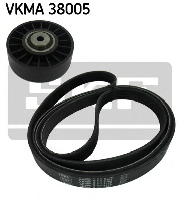 Set curea transmisie cu caneluri VKMA 38005 SKF - Transmisie - kit accesorii Set curea transmisie cu caneluri VKMA 38005 SKF - Transmisie - kit accesorii