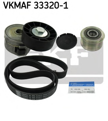 Set curea transmisie cu caneluri VKMAF 33320-1 SKF - Transmisie - kit accesorii Set curea transmisie cu caneluri VKMAF 33320-1 SKF - Transmisie - kit accesorii