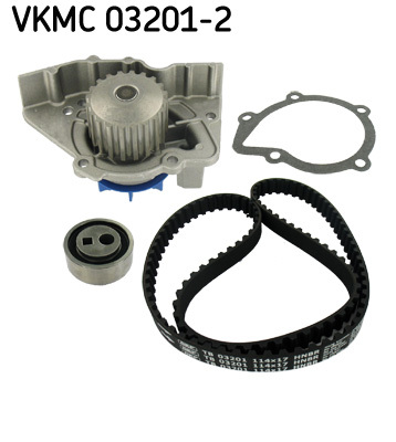 Set pompa apa + curea dintata VKMC 03201-2 SKF - Kit distributie