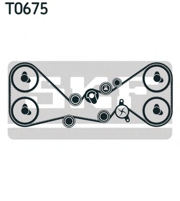 Set pompa apa + curea dintata VKMC 98115-4 SKF - Pompa apa/ garnitura Set pompa apa + curea dintata VKMC 98115-4 SKF - Pompa apa/ garnitura