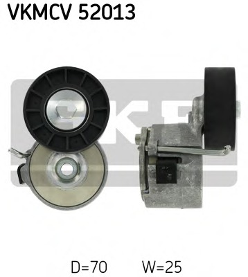 rola intinzator,curea transmisie VKMCV 52013 SKF - Transmisie - kit accesorii rola intinzator,curea transmisie VKMCV 52013 SKF - Transmisie - kit accesorii