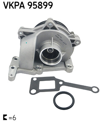 pompa apa VKPA 95899 SKF - Pompa apa/ garnitura pompa apa VKPA 95899 SKF - Pompa apa/ garnitura