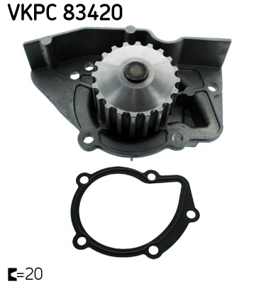 pompa apa VKPC 83420 SKF - Pompa apa/ garnitura pompa apa VKPC 83420 SKF - Pompa apa/ garnitura