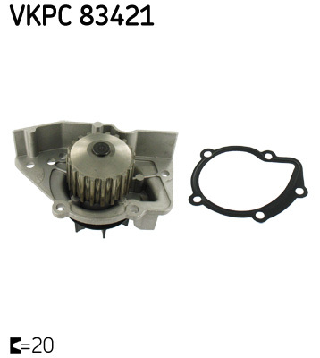 pompa apa VKPC 83421 SKF - Pompa apa/ garnitura pompa apa VKPC 83421 SKF - Pompa apa/ garnitura
