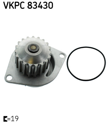 pompa apa VKPC 83430 SKF - Pompa apa/ garnitura pompa apa VKPC 83430 SKF - Pompa apa/ garnitura