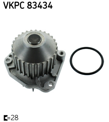 pompa apa VKPC 83434 SKF - Pompa apa/ garnitura