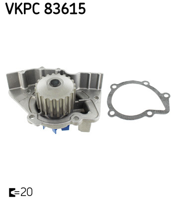 pompa apa VKPC 83615 SKF - Pompa apa/ garnitura pompa apa VKPC 83615 SKF - Pompa apa/ garnitura