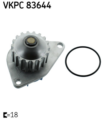 pompa apa VKPC 83644 SKF - Pompa apa/ garnitura pompa apa VKPC 83644 SKF - Pompa apa/ garnitura