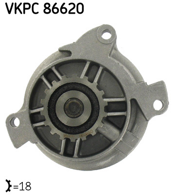 pompa apa VKPC 86620 SKF - Pompa apa/ garnitura pompa apa VKPC 86620 SKF - Pompa apa/ garnitura