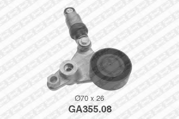 rola intinzator,curea transmisie GA355.08 SNR - Transmisie - kit accesorii rola intinzator,curea transmisie GA355.08 SNR - Transmisie - kit accesorii