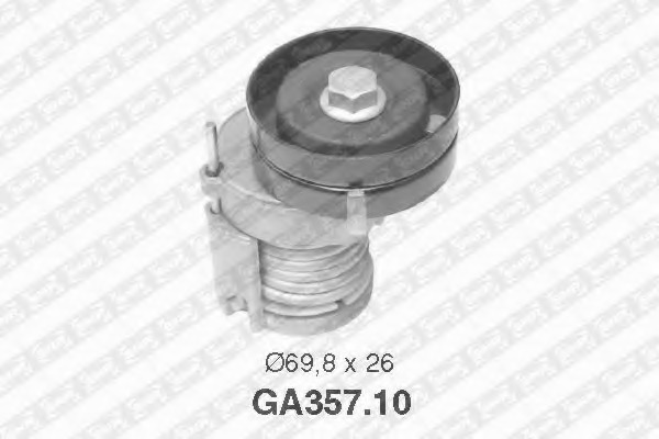 rola intinzator,curea transmisie GA357.10 SNR - Rola intinzatoare rola intinzator,curea transmisie GA357.10 SNR - Rola intinzatoare