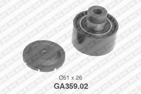 Rola ghidare/conducere, curea transmisie GA359.02 SNR - Transmisie - kit accesorii Rola ghidare/conducere, curea transmisie GA359.02 SNR - Transmisie - kit accesorii