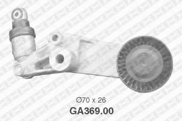 rola intinzator,curea transmisie GA369.00 SNR - Transmisie - kit accesorii rola intinzator,curea transmisie GA369.00 SNR - Transmisie - kit accesorii
