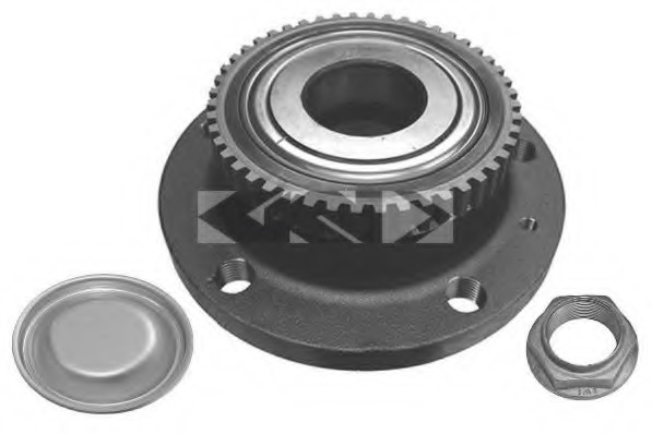 Set rulment roata 27257 SPIDANN - Rulment roata / butuc roata