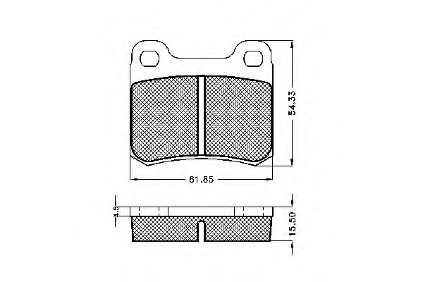 set placute frana,frana disc 30008 SPIDANN - Frana disc set placute frana,frana disc 30008 SPIDANN - Frana disc