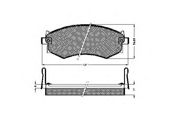 set placute frana,frana disc 31708 SPIDANN - Frana disc set placute frana,frana disc 31708 SPIDANN - Frana disc