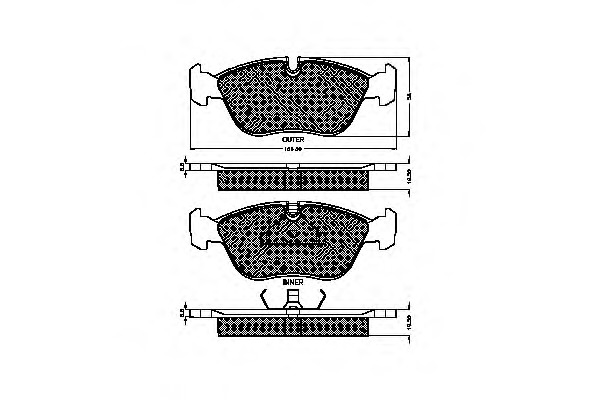 set placute frana,frana disc 31849 SPIDANN set placute frana,frana disc 31849 SPIDANN