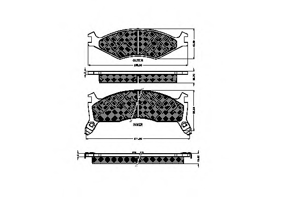 set placute frana,frana disc 32182 SPIDANN - Frana disc set placute frana,frana disc 32182 SPIDANN - Frana disc