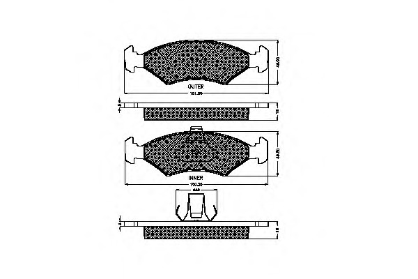 set placute frana,frana disc 32207 SPIDANN - Set placute frana set placute frana,frana disc 32207 SPIDANN - Set placute frana