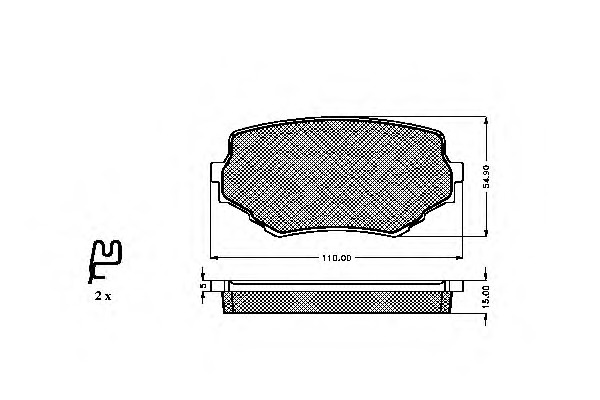 set placute frana,frana disc 32283 SPIDANN - Frana disc set placute frana,frana disc 32283 SPIDANN - Frana disc