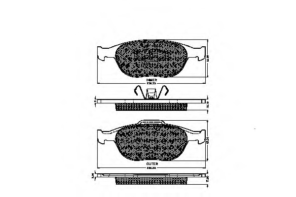 set placute frana,frana disc 32458 SPIDANN - Frana disc set placute frana,frana disc 32458 SPIDANN - Frana disc