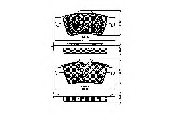 set placute frana,frana disc 32467 SPIDANN - Frana disc set placute frana,frana disc 32467 SPIDANN - Frana disc