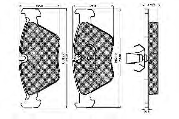set placute frana,frana disc 32481 SPIDANN - Frana disc set placute frana,frana disc 32481 SPIDANN - Frana disc