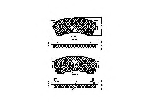 set placute frana,frana disc 32753 SPIDANN - Set placute frana set placute frana,frana disc 32753 SPIDANN - Set placute frana