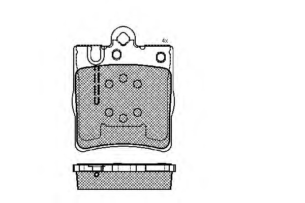 set placute frana,frana disc 32866 SPIDANN - Frana disc set placute frana,frana disc 32866 SPIDANN - Frana disc