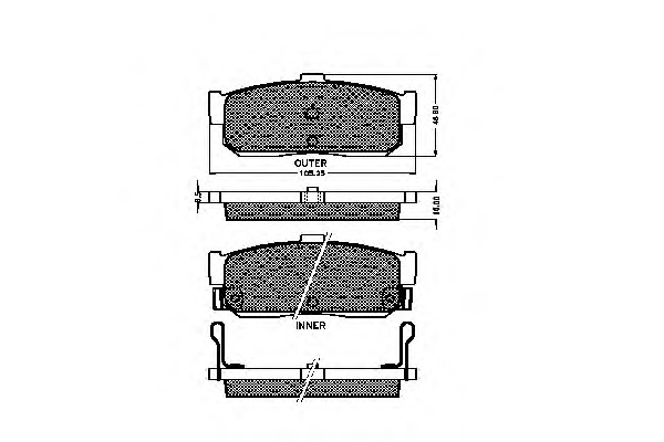 set placute frana,frana disc 32872 SPIDANN - Frana disc set placute frana,frana disc 32872 SPIDANN - Frana disc