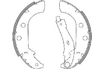 Set saboti frana 33903 SPIDANN - Material frictiune sabot frana/ sabot frana Set saboti frana 33903 SPIDANN - Material frictiune sabot frana/ sabot frana