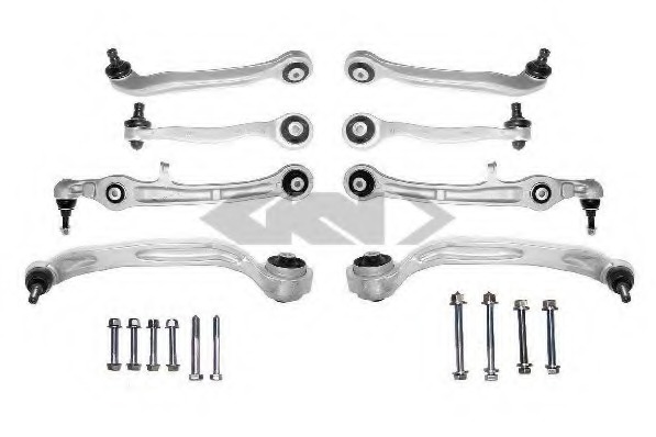 Set reparatie, bara stabilizatoare 40004 SPIDANN - Brate suspensie / directie (bascula)