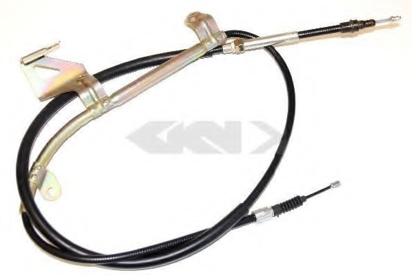 Cablu, frana de parcare 43195 SPIDANN - Maneta/ cablu