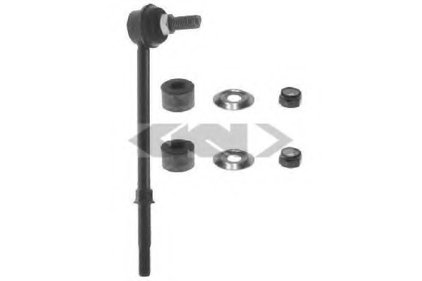 Brat/bieleta suspensie, stabilizator 44236 SPIDANN - Bieleta antiruliu / bara stabilizatoare