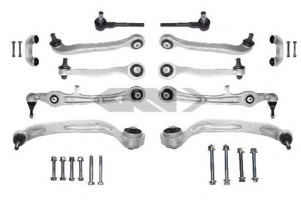 Set reparatie, bara stabilizatoare 50965 SPIDANN - Brate suspensie / directie (bascula)