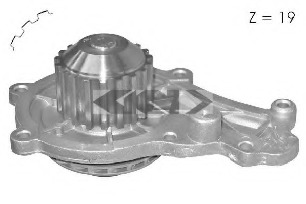 pompa apa 91575 SPIDANN - Pompa apa/ garnitura