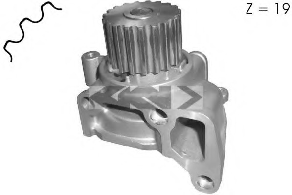 pompa apa 91724 SPIDANN - Pompa apa/ garnitura