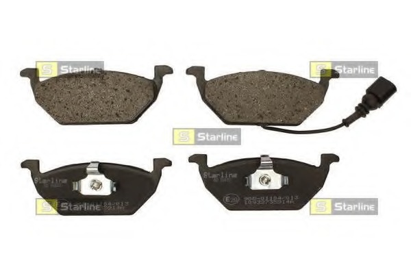 set placute frana,frana disc BD S003S STARLINE - Frana disc set placute frana,frana disc BD S003S STARLINE - Frana disc