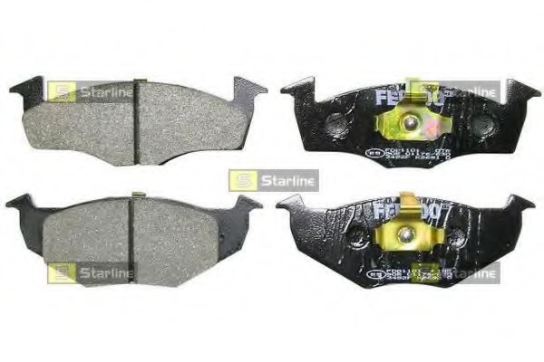 set placute frana,frana disc BD S006S STARLINE - Set placute frana set placute frana,frana disc BD S006S STARLINE - Set placute frana