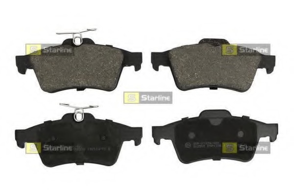 set placute frana,frana disc BD S253 STARLINE - Frana disc set placute frana,frana disc BD S253 STARLINE - Frana disc